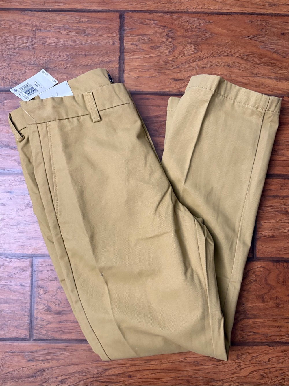 Izod Men's Khaki Straight-Leg Chinos - Light Tan Size 31 x 30 NWT
